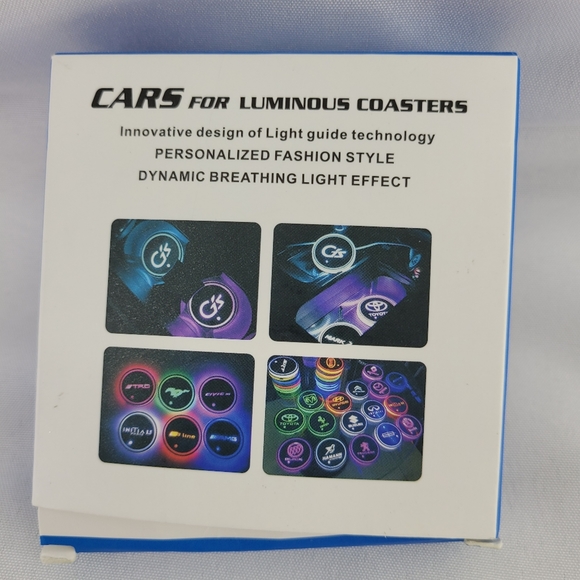 Luminous coasters - Picture 2 of 13